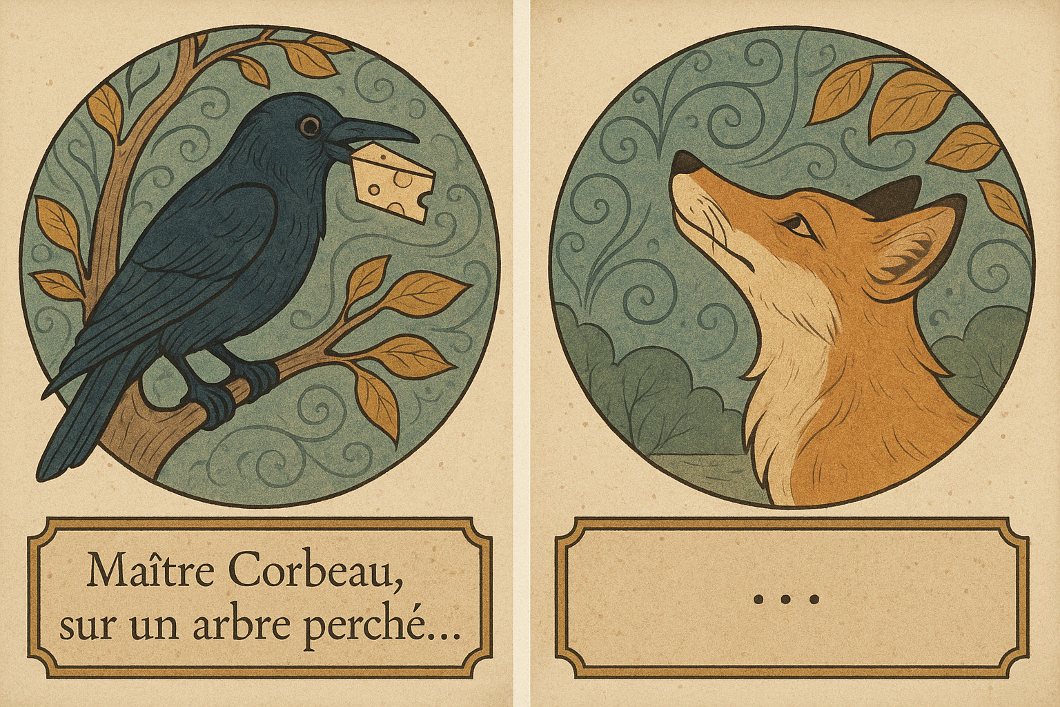 Renard & Corbeau